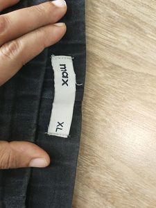 Black Cotton Jeans Pant