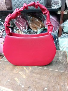 Elegant Red Handbag