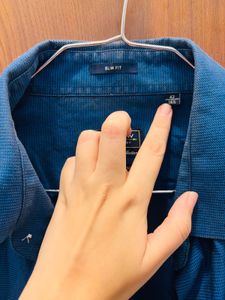 Arrow Blue Long Sleeve Shirt