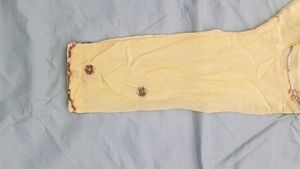Embroidered Light Yellow Kurti