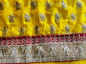 Fab Yellow Saree