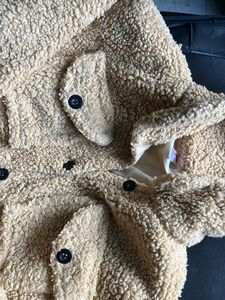 Cozy Tan Faux Shearling Jacket