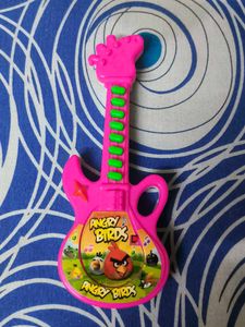 Angry Birds Toy Guitar - Pink