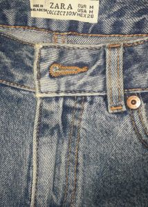 Zara Distressed Denim Jeans