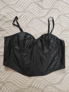 Black Bustier Top