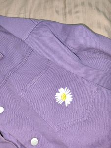 Urbanic Lavender Denim Jacket
