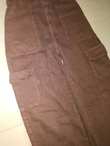 Brown Cargo Pants
