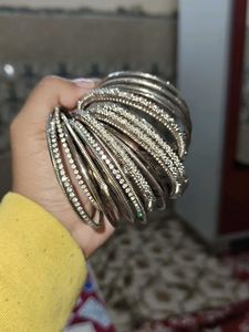 Set of Silver Bangles