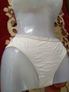 White Cotton Briefs