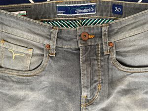 Flying Machine Slim Fit Men&#39;s Grey Denim Jeans