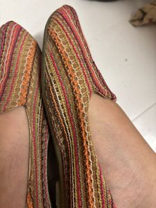 Embroidery Bellies For Fomal Daily Use