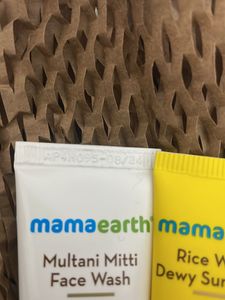 Mamaearth Facewash And Sunscreen