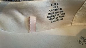 H&amp;M Glitter Ballerinas