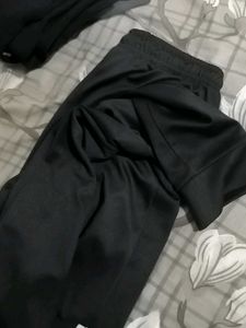 Black Athletic Track Pants