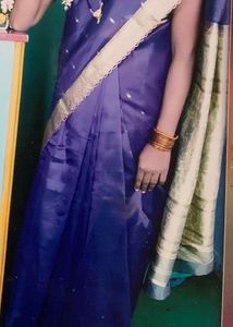 Stylish Blue Saree