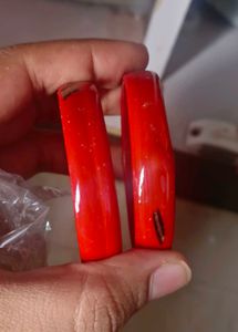 Orange Bangles For Girls