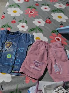 Buy 1get 1free Boys T-shirt &amp; Shorts Set