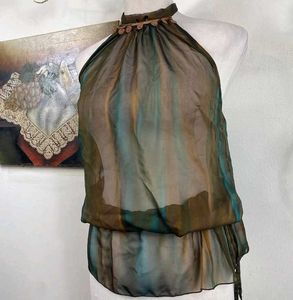Sheer Halter Top