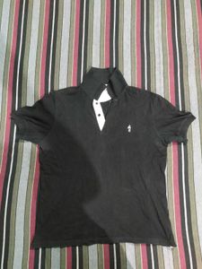 Black Polo T-Shirt