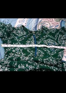 Green Floral Dress