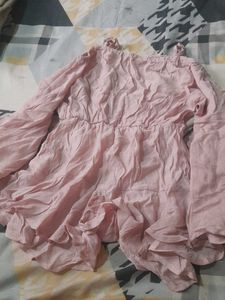 Pink Long Sleeve Top