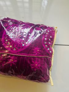 Magenta Heavy gown
