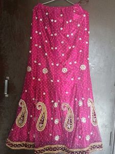 Lehenga Choli With Out Dupatta Fabric Net