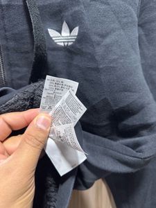 Adidas Originals Sherpa Fleece Lined Zipup Hoodie