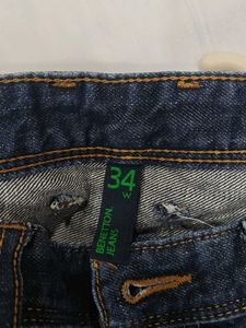 Dark Wash Denim Jeans