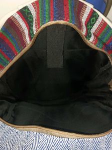 Colorful Hemp College Office Backpack