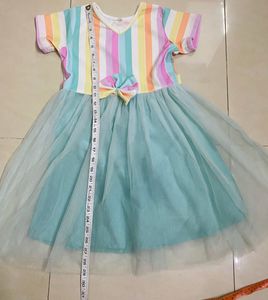 Kids Colorful Frock(6-7 Yrs)CLEARING MY STOCK ASAP