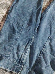 Vintage Acid Wash Denim Overalls