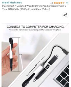 Spy Camera Pen (CASH ONLY)