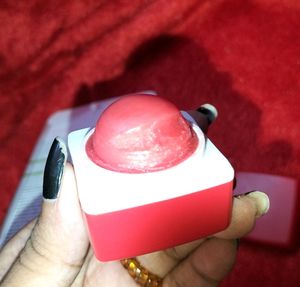 Organic Harvest Happy Lips Color Lip Balm With Hibiscus Oil