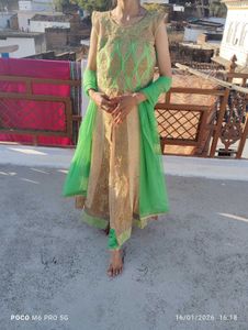 Elegant Embroidered Salwar Suit