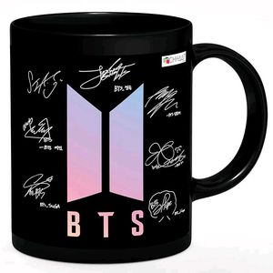 TNY BTS SIGNATURE (BLACK MUG)