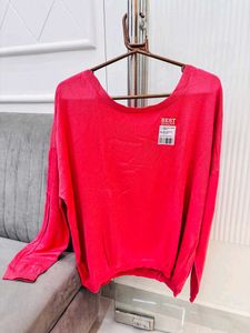 Pink Long Sleeve Top for winter