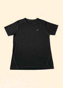 Black Active Wear T-Shirt