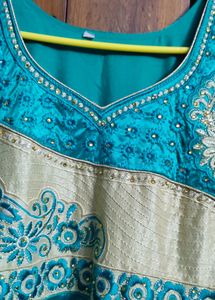 Full length Anarkali Top(Sleeveless)