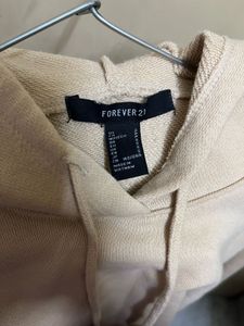 Hoodie Crop Sweatshirt Forever 21