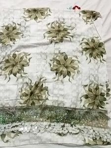 Floral Print Dupatta