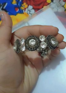 Stylish Silver-Tone Bracelet