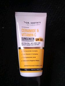 Dr. Sheth&#39;s Ceramide &amp;vitamin C Sunscreen