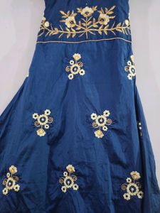 Navy Blue Gown