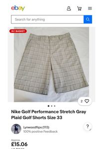 Nike Golf ⛳️ Chque Short Standard (UNISEX)