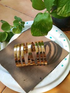 Gold Statement Cuff Bracelet