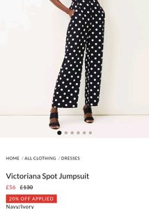 UK Victoriana Jumpsuit Phase Eight