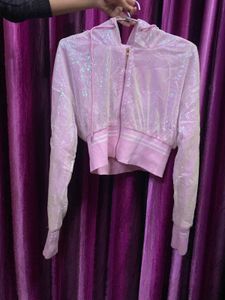 Pink Sequins Jacket