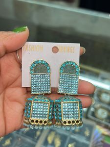 Woman Jhumka