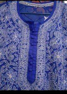 Chikankari Kurta Net